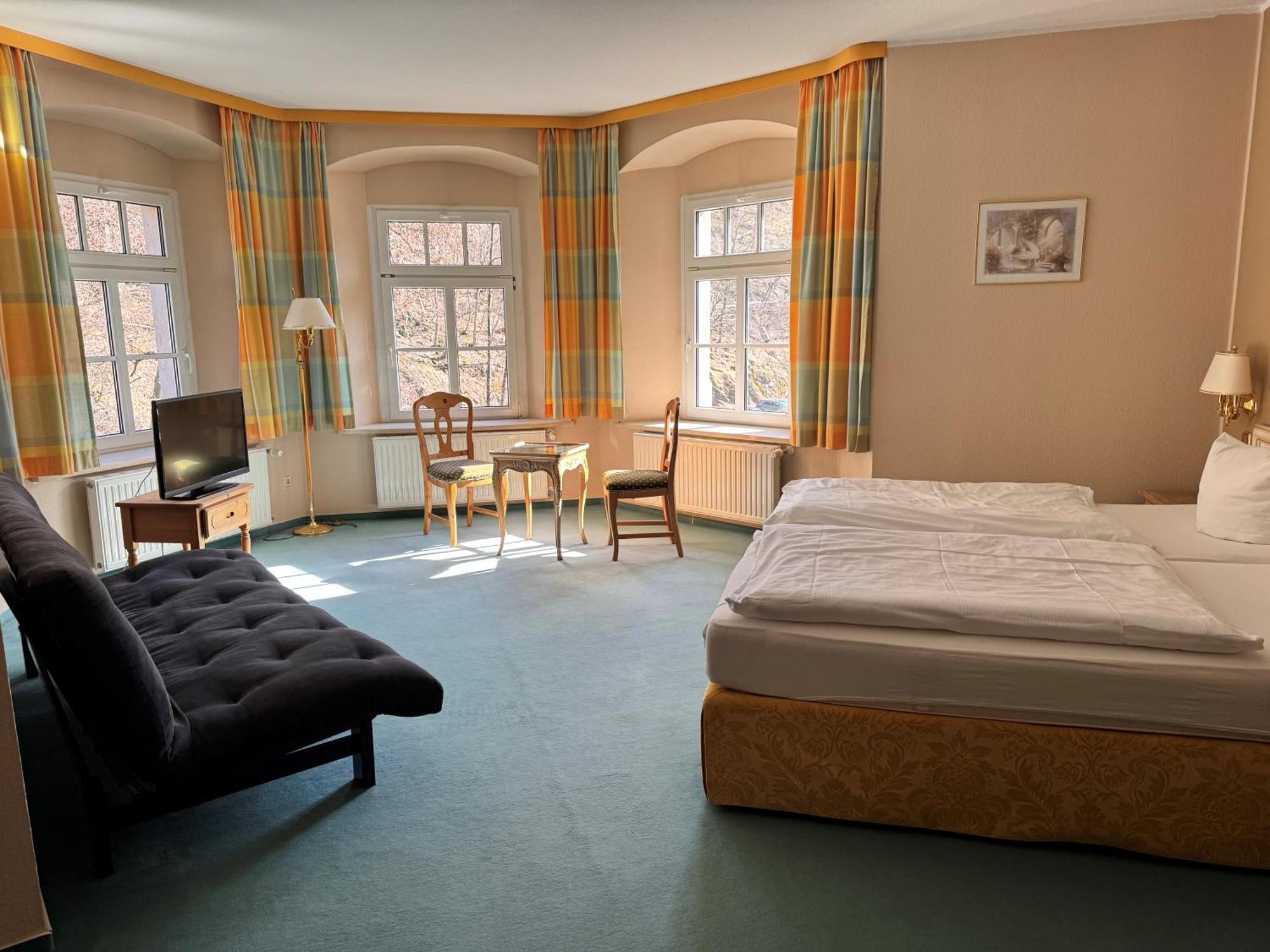 Hotel Bodeblick Thale Exterior foto
